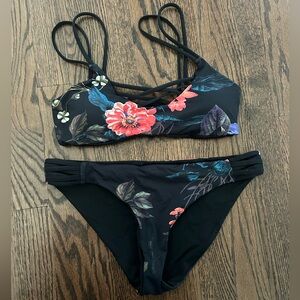 Floral bathing suit